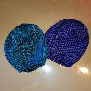 Set Of 2 Floppy Fall Hats